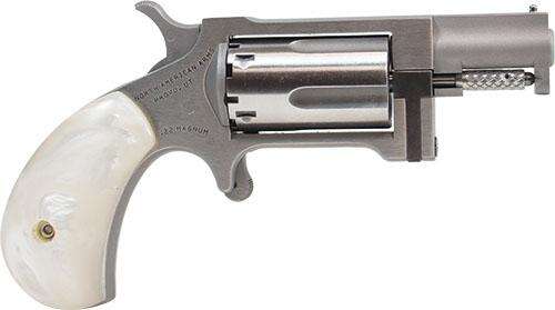 Handguns North American Arms Ready Series 22Magnum NAA SIDEWINDER MINI REVOLVER .22 MAG 1.5" BBL W/WHITE PEARL GRIP